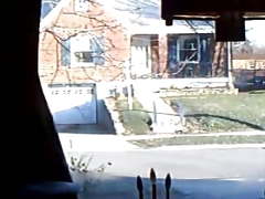 In front window nieghbor watching