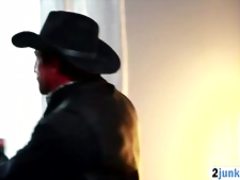 Blonde Bombshell Rides Fat Cock On Couch