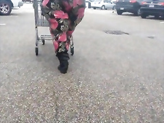 Grannie with A sloppy Donkey Buuty