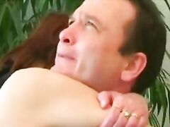 Chubby mama loves young cock